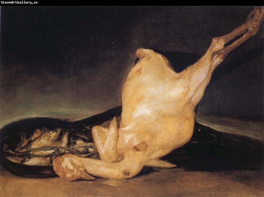 Francisco Jose de Goya Plucked Turkey